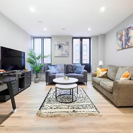 Apartment Gem 2-bed With Netflix, Fun & Parking Birmingham
